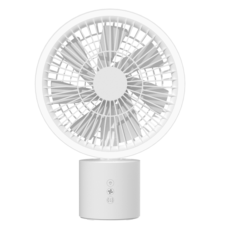 F8 Tripod Camping Fan with Night Light
