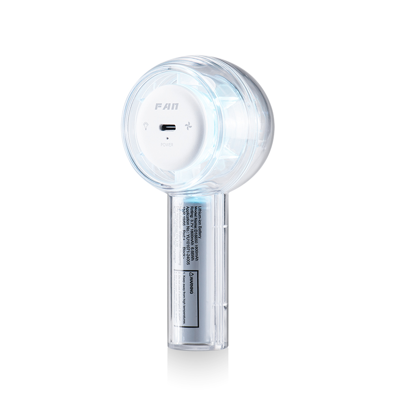 F22 Handheld Transparent Fan
